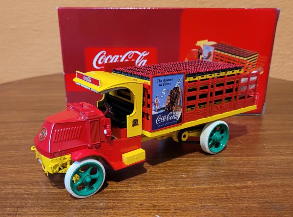 First Gear Scale 1:34 Mack AC Depot Truck 1925 Coca-Co