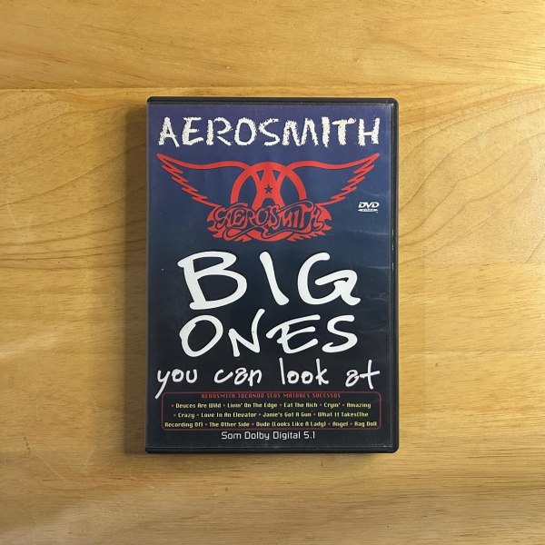 Aerosmith - Big Ones You Can Look At (DVD) | Fabricação: Brasil