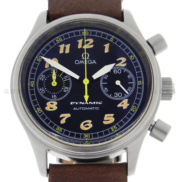 Relógio Omega Dynamic III Chronograph Automatic - Ref. 5240.50.00 - Caixa em Aço - Pulseira em Couro - Tamanho da caixa: 38mm - Funções: Horas - Minutos - Segundos - Cronógrafo - - Movimento: Automático Calibre Omega 1138 - Visor: Cristal de Safira - Ano de fabricação 1997 - Ano da venda 1998 - Acompanha: - Certificado - Certificado The Watch Register - Observações: Para pulso de aproximadamente 18.5cm