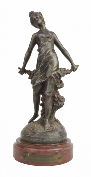 Auguste Moreau (1834-1917) - Escultura francesa em peti