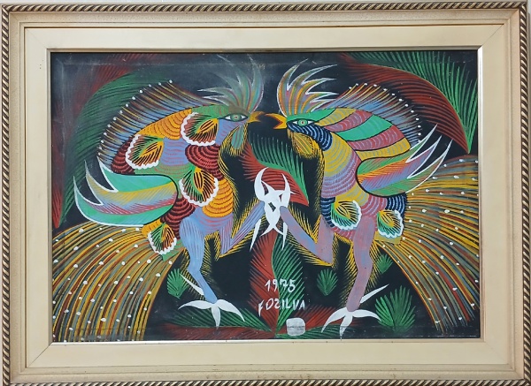Francisco da Silva 1910/1985 - Lindo quadro óleo sobre tela