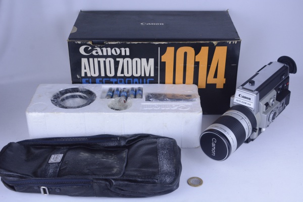 Máquina filmadora Canon Auto Zoom Electronic 1014 ( na caixa nunca