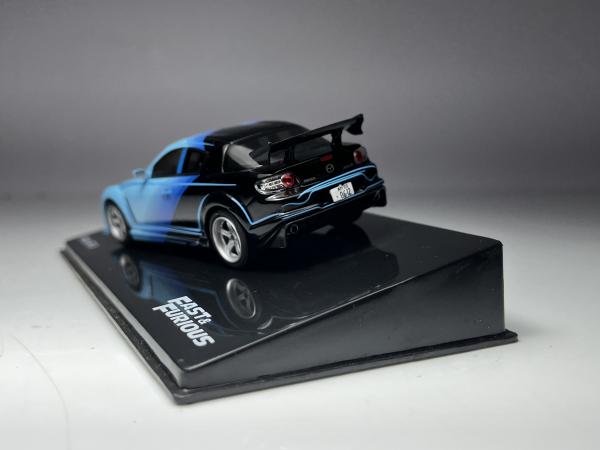 Mazda RX-8 Azul / Preto Velozes e Furiosos - Ixo Escala