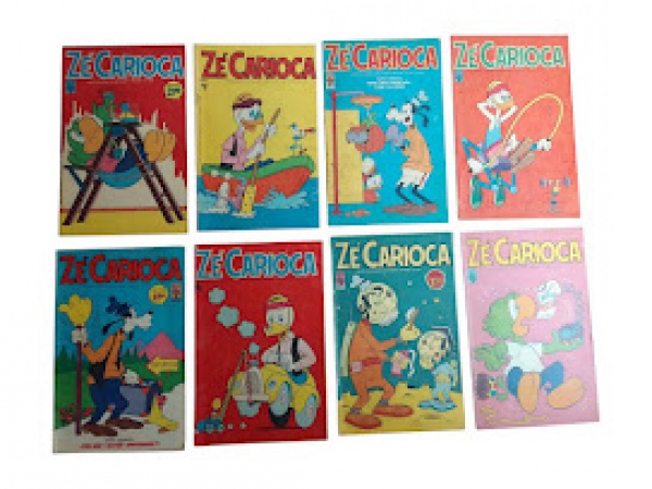 Oito quadrinhos Planeta dos Macacos. Editora Bloch. Ano