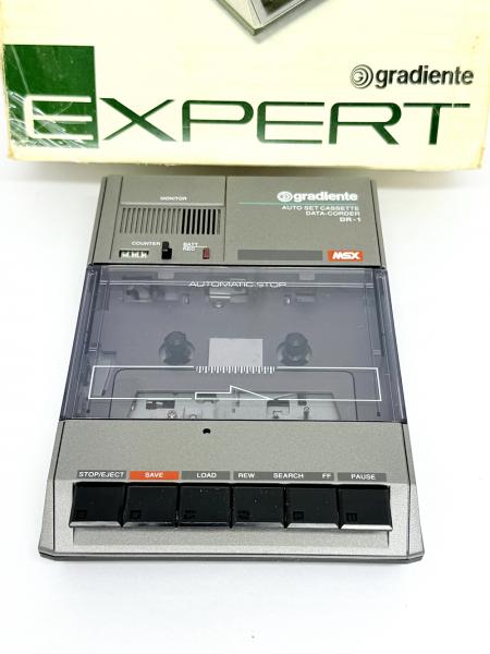 GRADIENTE - MSX - DATA CORDER - DR1 - AUTO SET CASSETE - EXPERT