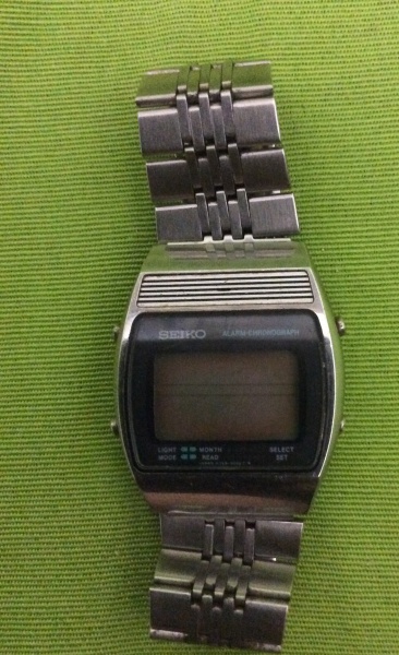 relógio seiko digital