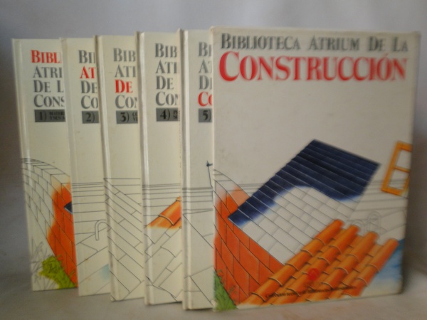 BOX C/ 05 Vols: BIBLIOTECA ATRIUM DE LA CONSTRUCCIÓN - COLECCIÓN TÉCNICA DE BIBLIOTECAS PROFESIONALE