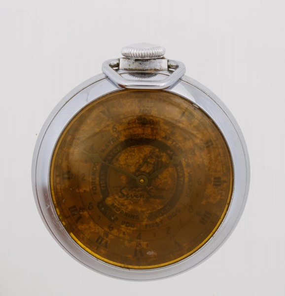 Minerva Antigo relógio de bolso Vintage com caixa em m