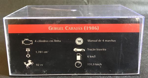 DIE CAST MINIATURA CARROS INESQUECÍVEIS DO BRASIL / GUR