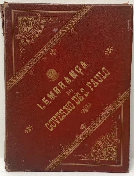 Álbum Lembrança do Governo de São Paulo -  Photografia Gaensly & Lindemann