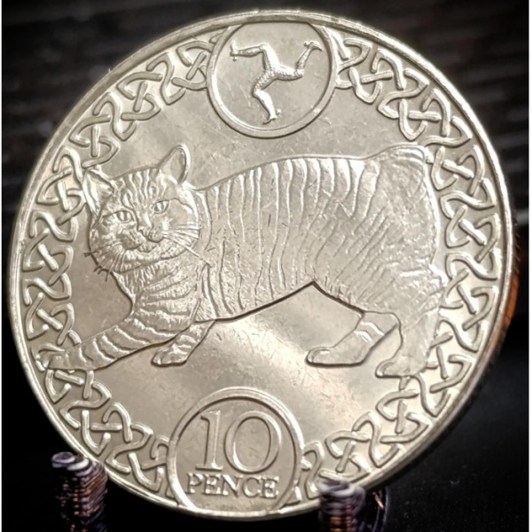 ILHA DE MAN.  2020.  10 PENCE.  FC.
