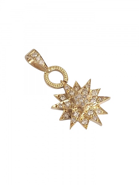 Joias . Conjunto gotas confeccionados em ouro branco 18K e crav foto 4