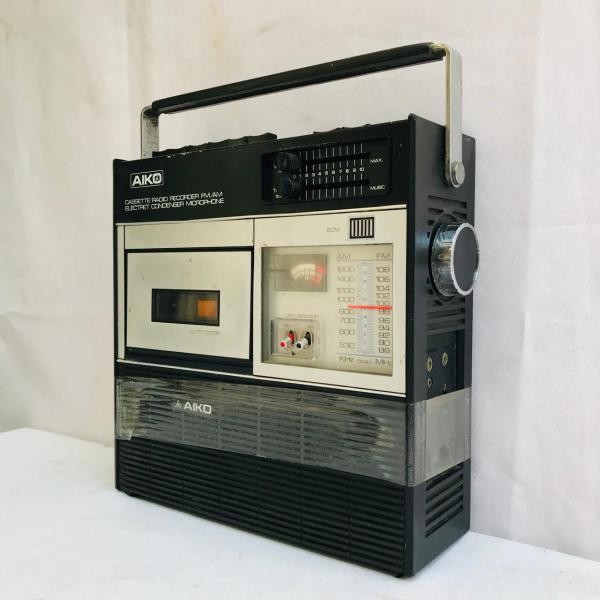 レア盤!! BISCUIT / MY RADIO Década 70 - Raro e Antigo Rádio Gravador Cassette, 2 Faixas AM/FM