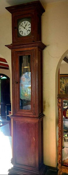 Antigo Relógio Carrilhão Moret France Pedestal