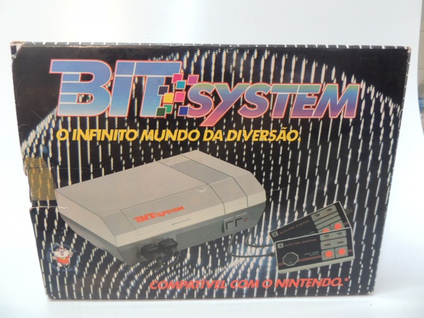 RARO VIDEO GAME BIT SYSTEM - NA CAIXA ORIGINAL - NÃO TESTADO - COMPATIVEL COM NINTENDO