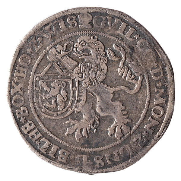 Holanda, Gelderland, Daalder / 30 Stuiver St. Oswalddaalder, ND (1546-1586). Prata. Delm 577 var (