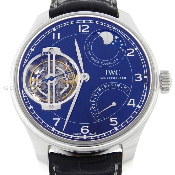 Relógio IWC Portugieser Constant Force Tourbillon Edition 150 Years Platinum - Turbilhão - Edição li
