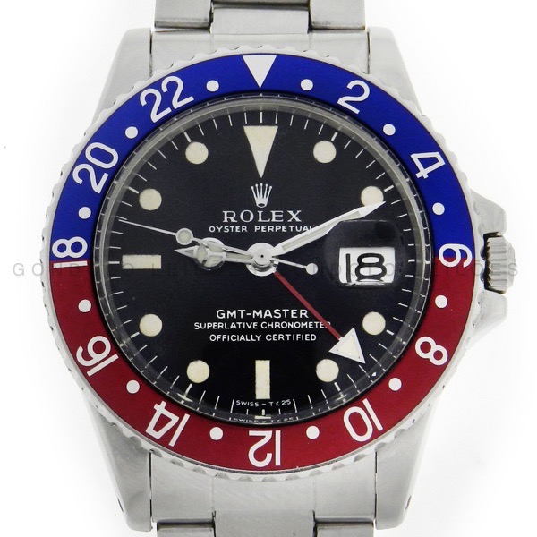 Relógio Rolex Oyster Perpetual GMT Master 1675 Vintage - Ref. 1675 - Caixa em Aço - Pulseira em Aço - Pulseira modelo Oyster Dobrada Ref. 7836 - Tamanho da caixa: 40 mm - Funções: Horas - Minutos - Segundos - Calendário - - Movimento: Automático - Visor: Acrílico - Ano de Fabricação: 1970 - Acompanha: - Certificado - Estojo - Certificado The Watch Register - Observações: Para pulso de aproximadamente 19cm