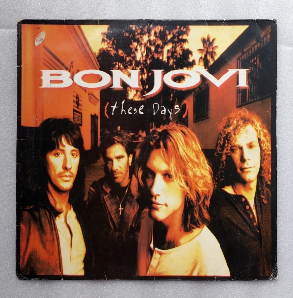 LP VINIL: BON JOVI / Álbum: THESE DAYS / RARIDADE - DISCO DUPLO