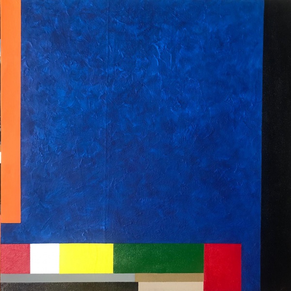 Eduardo Sued -Geometrico - AST - Med 60x60cm Sem Moldura( Acompanha Certificado