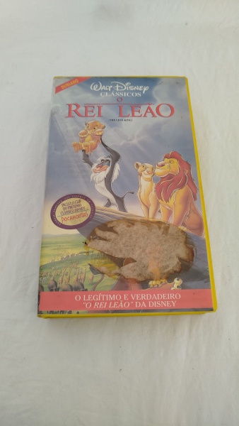 FITA VHS O REI LEÃO (VHS VERDE, RARA), EM BOM ESTADO.