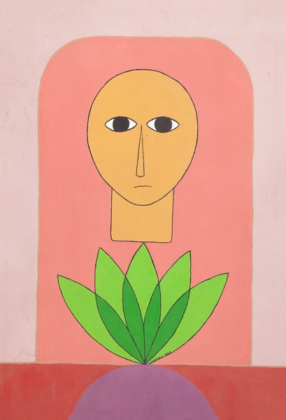 Antonio Maia (Carmópolis, 1928 - Rio de Janeiro, 2008) Ex Voto. Acrílica sobre tela. Assinado. Datad
