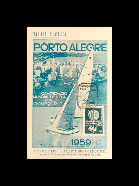 Folinha Campeonato Mundial de Vela 1959