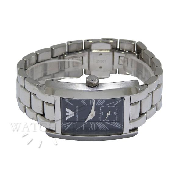 【ミラノ購入】EMPORIO ARMANI ラムレザー2010 アーカイブ RELÓGIO EMPÓRIO ARMANI. CAIXA EM AÇO INOXIDÁVEL, ASSINA