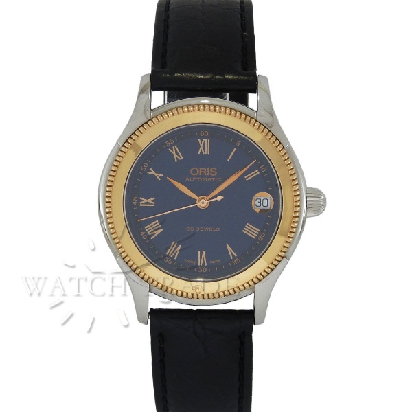 Relogios . RELÓGIO DE BOLSO ORIS 15. CAIXA EM METAL FOLHADA A OURO foto 1