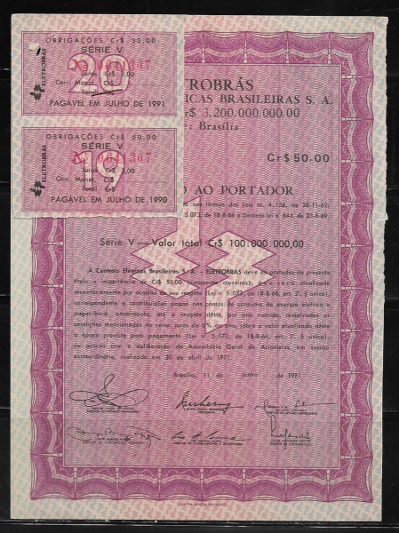 Postal Antigo  do  Brasil