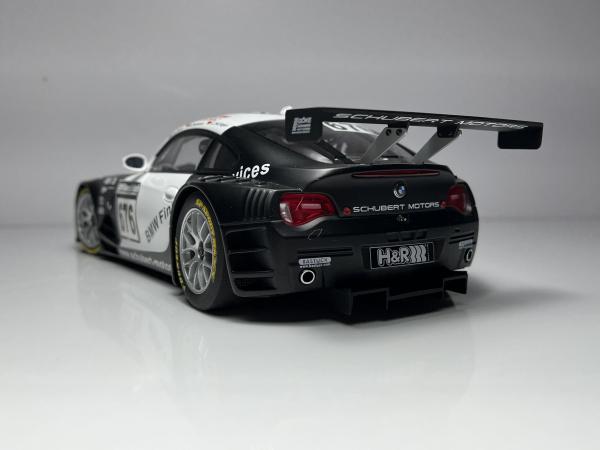 2006 BMW Z4 Coupe Team Schubert Preto / Branco #676 Dun