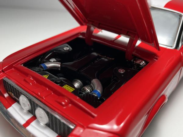 1967 Shelby GT500 Vermelho #67 - Jada Toys Escala 1/18