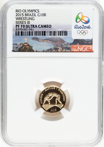 unico 新品ドレープ【LIOTA】リオタ Moeda do Brasil - 10 reais - 2015 - OURO (.900) - 4.4 g - O750