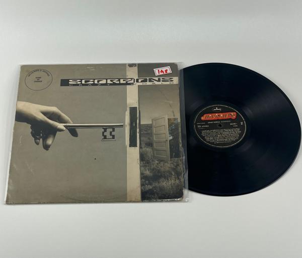 LP VINIL: SCORPIONS / Álbum: CRAZY WORLD / COM ENCARTE / Ano: 1990