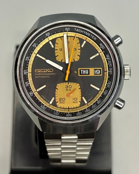 Seiko 6138 - Raro relógio de pulso cronógrafo automático com