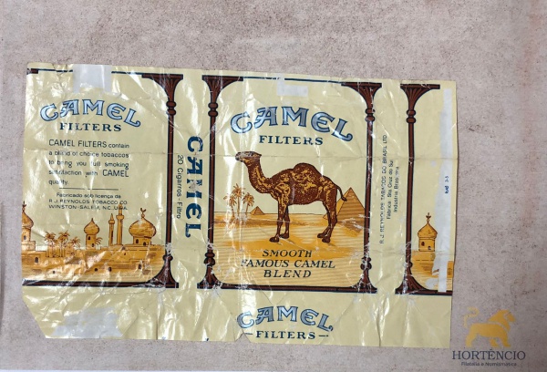 Carteira de cigarros Camel filters, Smooth Famous Camel