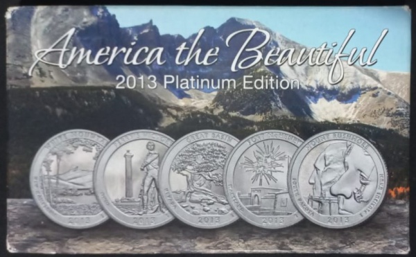 Moedas estrangeiras. 2013 Philadelphia Set. Quarter dollar. EUA. Não circuladas. Com certificado.