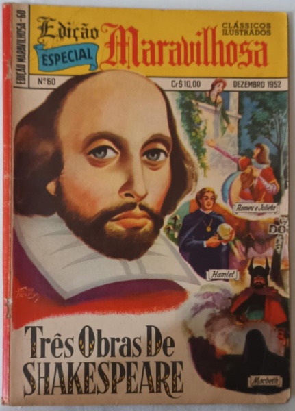 Quadrinhos. Edição Maravilhosa nr. 60, dez/1952. Ebal. 73 anos! Bem conservado.