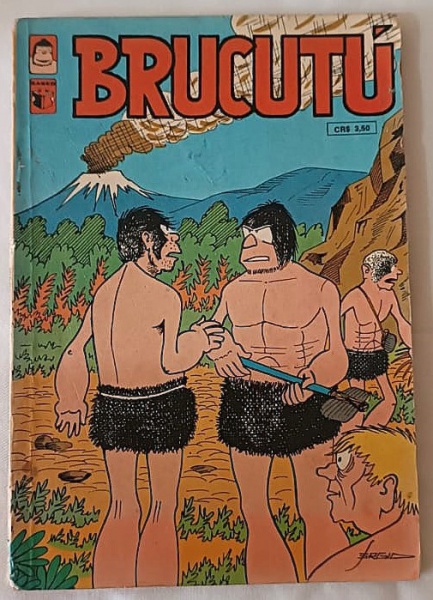 Quadrinhos. BRUCUTÚ nr. 15, 1974, Ed. SABER. 100 p. PB. 14 x 21 cm.