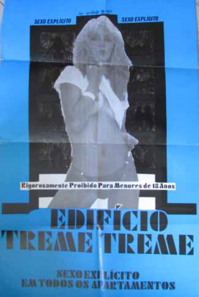 CINEMA CARTAZ ORIGINAL FILME : EDIFÍCIO TREME-TREME F