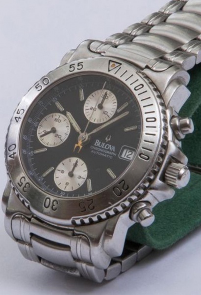 BULOVA CRONÓGRAFO MOVIMENTO AUTOMÁTICO VALJOUX 7750 TAMANHO