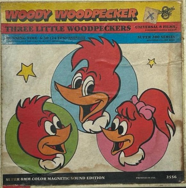 【25冊まとめ】 映画情報 映画 雑誌 1958年 1959年 1960年 特典 Filme super 8mm do Pica-pau (Woody Woodpecker) - Three