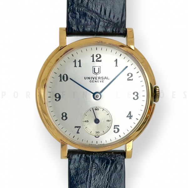 Relogios . Relógio original Universal geneve 28 x 28mm, corda manu foto 7