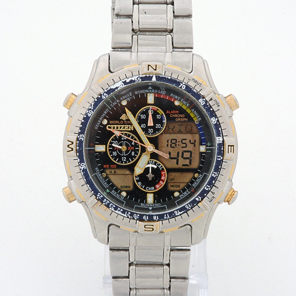CITIZEN Vintage Ref.C320 Promaster Nave Surf World Time - Relógio