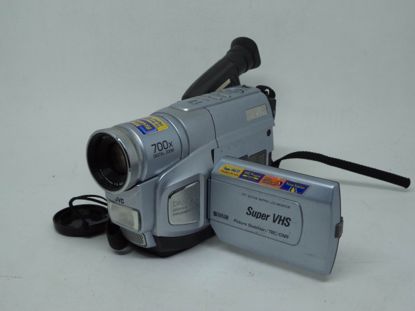 FIlmadora JVC Super VHS 700X Digital Zoom - Bem preserv