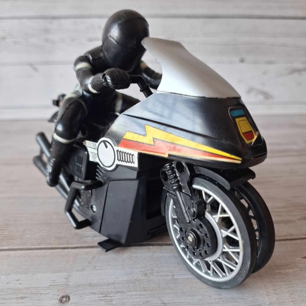BRINQUEDO ANTIGO DA GLASSLITE MOTO LASER MLX DÉCADA 80