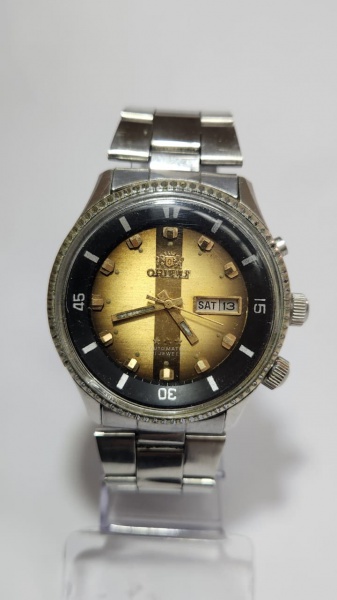 Relógio Orient King Diver (KD) 3 estrelas funcionando, automático