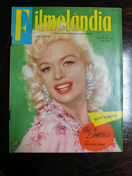 Filmelândia - Nº28 - MARÇO  1957 - Rio Gráfica Editora -Impecável