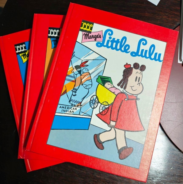 PACK COM 3 VOLUMES - THE LITTLE LULU LIBRARY  31-53 - Another Rainbow - Capa Duro - Nºs 10, 11 , 12 - Caixa Box.