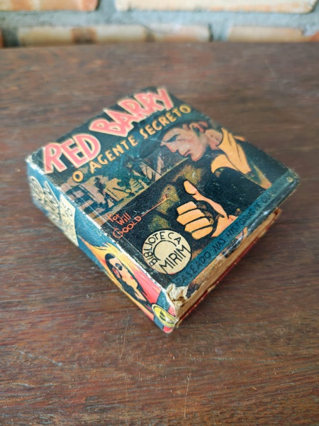 RED BARRY - O AGENTE SECRETO - Bilblioteca Mirim - Nº 13 - Marcas do tempo